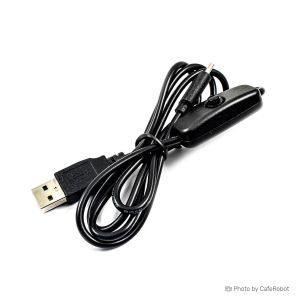 کابل شارژر سوئیچ دار USB به USB Type-C