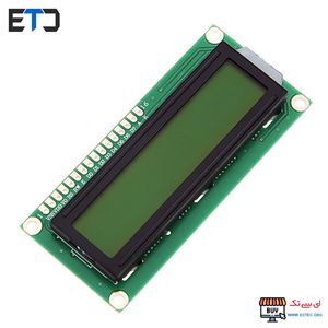 LCD کاراکتری 2x16 بک لایت سبز