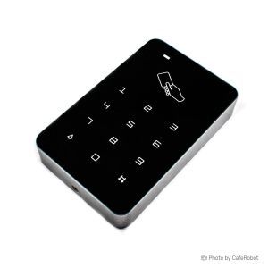 دستگاه کنترل تردد ( اکسس کنترل ) دارای کلیدهای لمسی و قابلیت خواندن کارت RFID