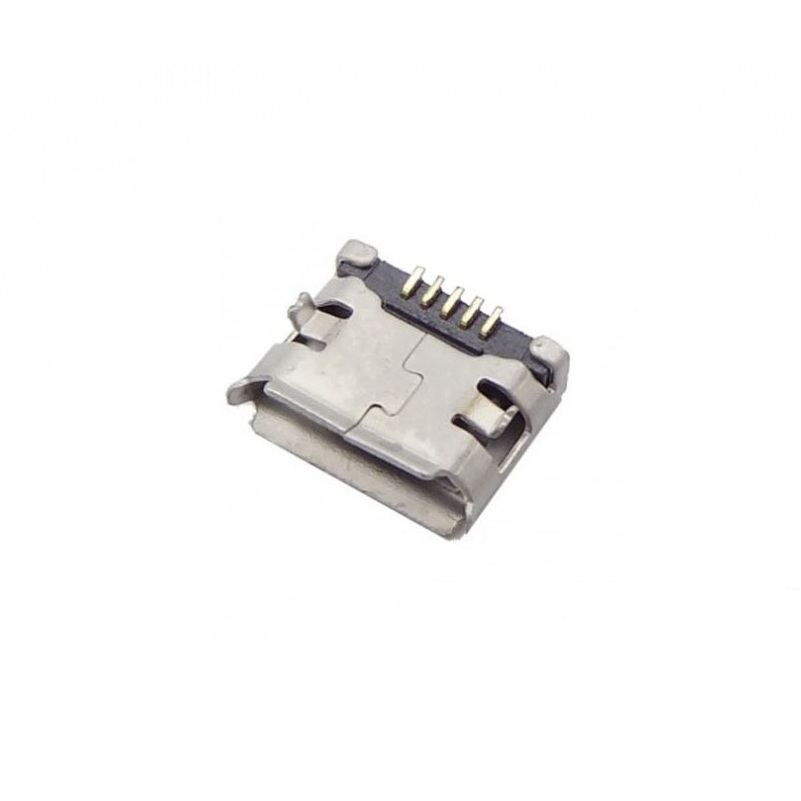 کانکتور Micro USB مادگی 5pin با دو هولدر سطحی SMD