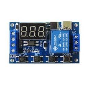 ماژول رله DC 6-30Vیک کاناله با نمایشگر شمارنده تایپ C