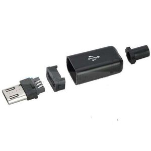 نری میکرو USB سرکابلی مشکی