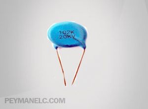 خرید اینترنتی خازن ولتاژ بالا 20kv/1nf