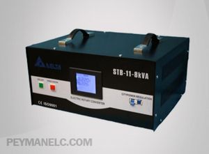 استابلایزر دلتا تک فاز STB-11-8KVA | استابلایزر 8 کاوا | استابلایزر 32 آمپر | استابلایزر سرووموتوری 8 کاوا