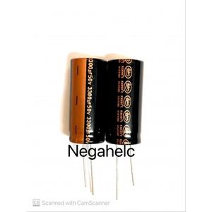 خازن 3300 میکرو فاراد 50 ولت الکترولیت