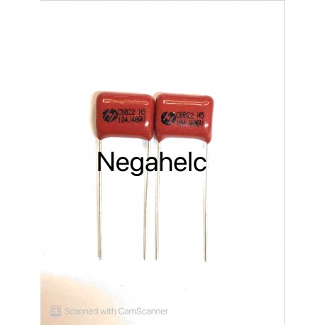 خازن 100 میکروفاراد 35 ولت الکترولیت اصلی