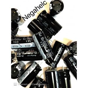 خازن 1500 میکرو فاراد 10 ولت الکترولیت