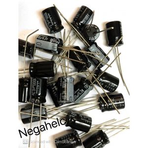 خازن 1000 میکرو فاراد 6.3 ولت الکترولیت