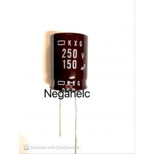 خازن 150 میکرو فاراد 250 ولت الکترولیت