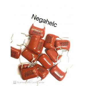 خازن 3.3 نانو فاراد 630 ولت پلی استر