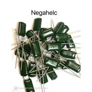 خازن 33 نانو فاراد 100 ولت پلی استر