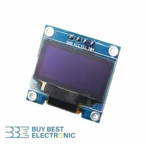 oled 128*64 0.96 i2c BLUE