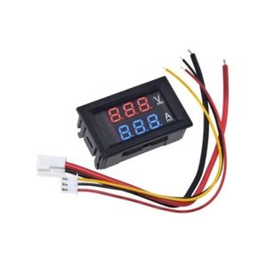 ماژول ولت متر و آمپر متر مدل 100 ولت 10 آمپر