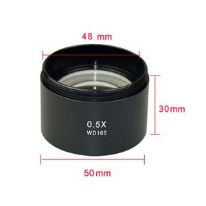 لنز واید 0.5X مدل WD165 مخصوص لوپ سه چشمی