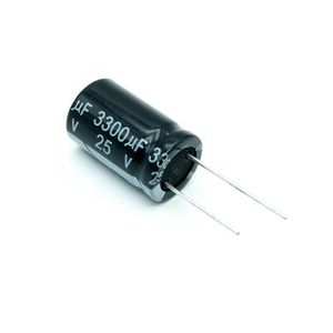 3300UF/25V-16X25-105C-BLACK