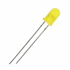 LED زرد مات 5mm