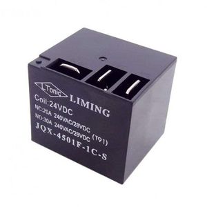 رله فیش خور کولری 24 ولت 30 آمپر مارک LIMING کد JQX-4501F-1C-S