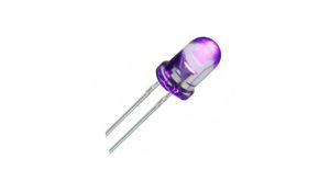 LED هایبرایت 3mm بنفش UV