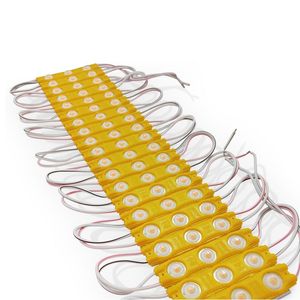 ال ای دی SMD بلوکی زرد 12 ولت لنز دار