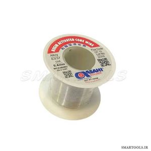 خرید و قیمت سیم لحیم آساهی 100 گرمی 0.4mm - اسمارت تولز