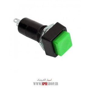 KELID PUSH BUTTON 2PIN GREEN (143)