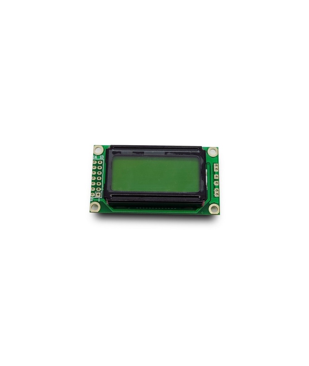 LCD کاراکتری 2*8 سبز