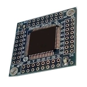 هدر برد و برد توسعه میکروکنترلر Atmega128A آبی برد ABh128AT