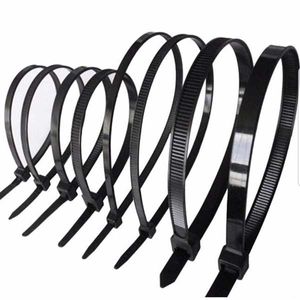 بست کمری مشکی 2.5x200mm بسته100 تایی