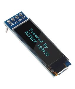 ماژول نمایشگر OLED تک رنگ 0.91 اینچ دارای ارتباط I2C و چیپ درایور SSD1306