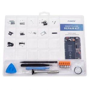 ست ابزار پیچ گوشتی و تیغه تعمیرات گوشی آیفون FUNFIX SW-010