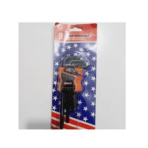 ست آچار آلن ستاره ای 9 تایی مارک XINLONG مدل CR.V