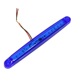 LED فلاشر پلیسی خطی 12V آبی