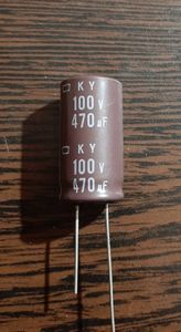 NIPPON 100V 470uF – خازن الکترولیت، 100 ولت، 470 میکروفاراد