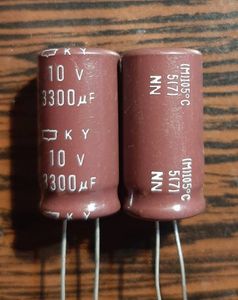 NIPPON 10V 3300 uF – خازن الکترولیت، 10 ولت، 3300 میکروفاراد