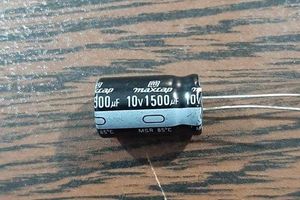 CAP 10V 1500uF – خازن الکترولیت، 10 ولت، 1500 میکروفاراد