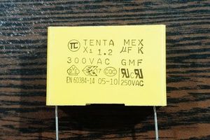 MKT 300VAC 1.2uF