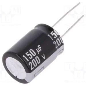 خازن الکترولیتی 150uF 200V