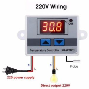 ترموستات  AC 220V  XH-W3001