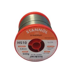 سیم قلع استانول 0/8mm  500GR
