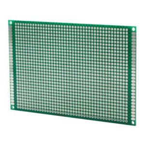 برد سوراخدار دو لایه متاليزه 7x11cm