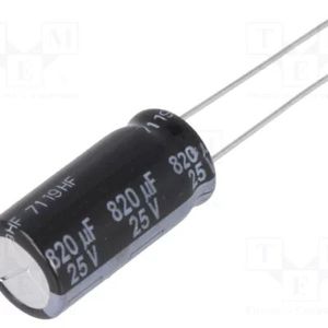 خازن الکترولیتی 820uF 25V