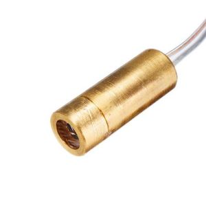 لیزر بزرگ برنجی 5MW-3V نقطه ای قرمز (قطر 9 میل)