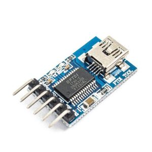 ماژول mini USB TO TTL با تراشه FT232RL برد آبی