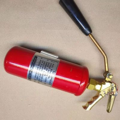 کپسول آتش نشانی آمریکایی با پایه نگهدارنده