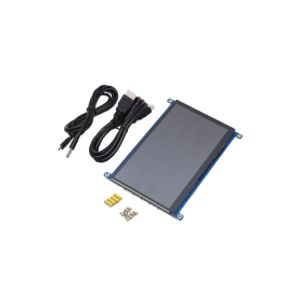 نمایشگر7 اینچ لمسی دارای ورودی HDMI وMINIHDMI رزولوشن 1024X600