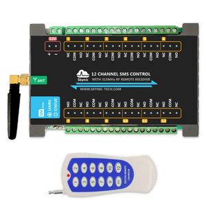 اس ام اس کنترل دوازده کانال به همراه ریموت کنترل