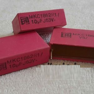 خازن 10 میکرو فاراد 63 ولت Vishay Roederstein ساخت آلمان با راندمان بسیار بالا