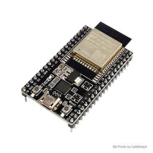 برد توسعه ESP32-DevKitC مجهز به ESP32-WROOM-32D و مبدل CP2102