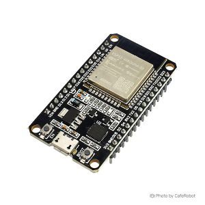 برد توسعه ESP32-WROOM-32 دارای بلوتوث، وای فای داخلی و مبدل CP2102 (38 پایه)