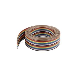 کابل فلت رنگی 20 رشته یک متر